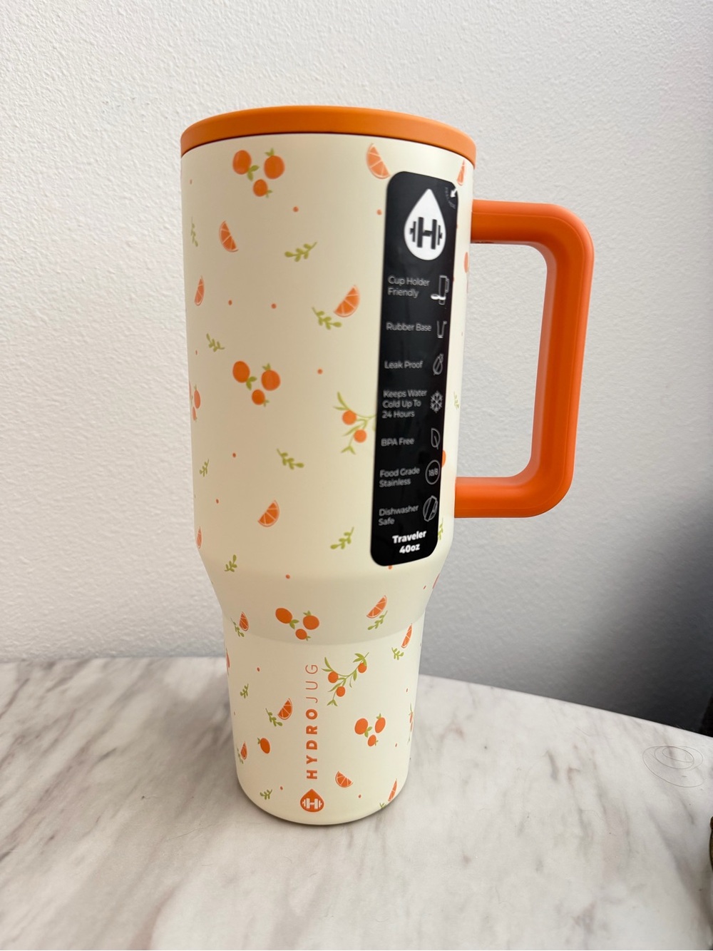 HydroJug Citrus 40oz Traveler